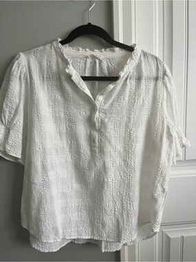 Lovestitch white cotton top